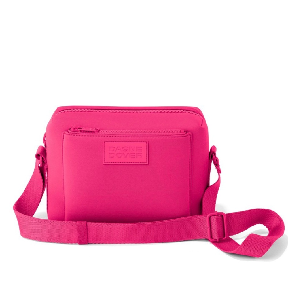 Dagne Dover Micah Crossbody Bag in Hottest Pink